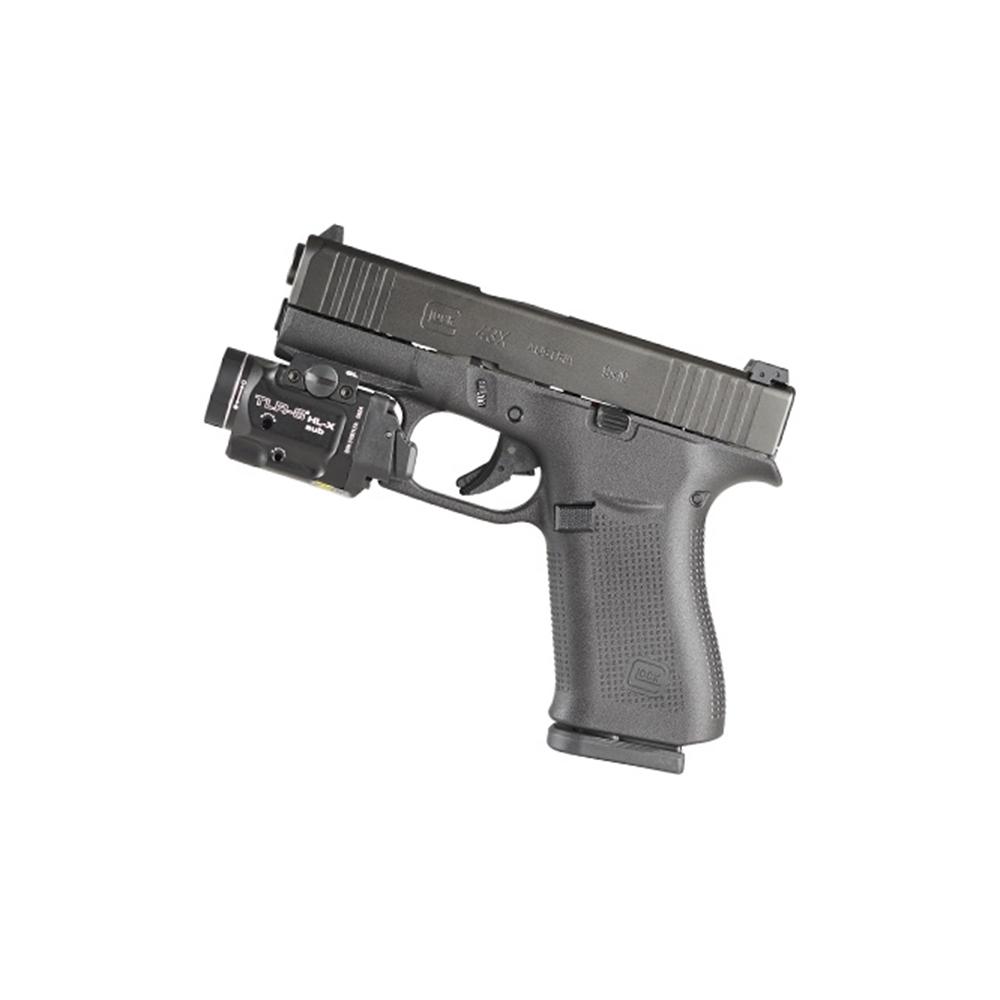Streamlight TLR-8 HL-X Sub Handgun Weapon Light for Glock 43X/48 MOS 43X/48 Rail 1000 Lumens Black