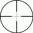 4-12x40 8 Point Black Riflescope Truplex w/rings Hang Box