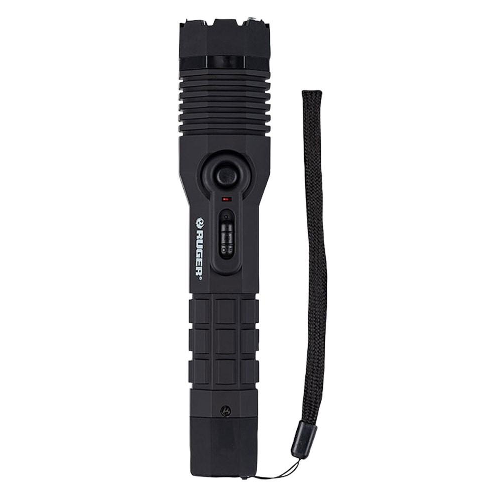 Sabre Ruger 1.46 uC Tactical Stun Gun LED Flashlight Black/Red RUS5000SF