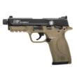 M&P 22 COMPACT SUPPRESSOR READY 3.56'' BBL 10+1 RD CERAKOTE FDE USED