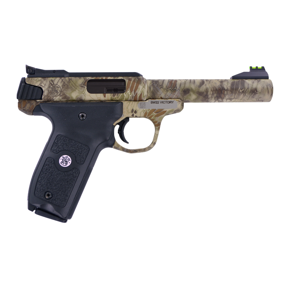 Smith & Wesson 10297U SW22 Victory .22 LR 5.5" Kryptek Camo 10+1 Used