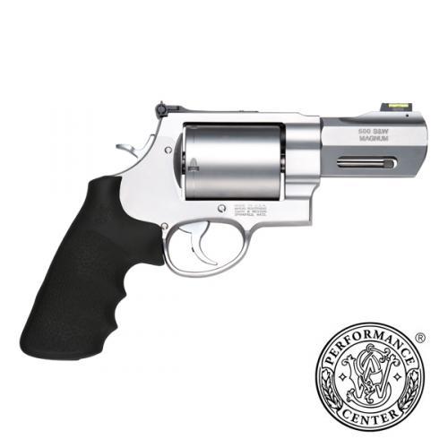 Smith & Wesson X Frame Series Performance Center Model 500 Handgun 500 S&W Mag 5rd Capacity 3.5" Barrel Silver…