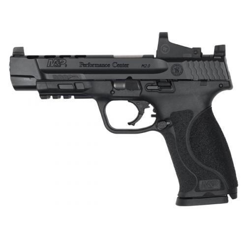 S&W Performance Center M&P 9 M2.0 Handgun, Crimson Trace Red Dot, 9mm Luger, 17rd Magazine, 5" Barrel