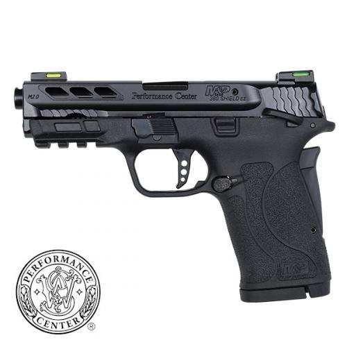 Smith & Wesson S&W Performance Center M&P 380 SHIELD EZ M2.0 Handgun .380 Auto 8rd Magazine 3.8" Black Ported Barrel