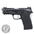 M&P380 SHIELD EZ PORTED PC SILVER BARREL MA COMPLIANT (USED)