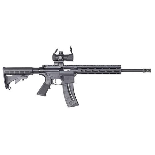 Smith & Wesson S&W M&P 15-22 Sport Rifle .22LR 25rd Magazine 16.5" Barrel with MP-100 M&P Red/Green Dot Optic