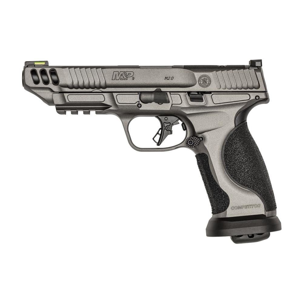 Smith & Wesson S&W M&P9 M2.0 Performance Center Competitor Handgun 9mm Luger 10rd Magazines(4) 5" Barrel Gray…