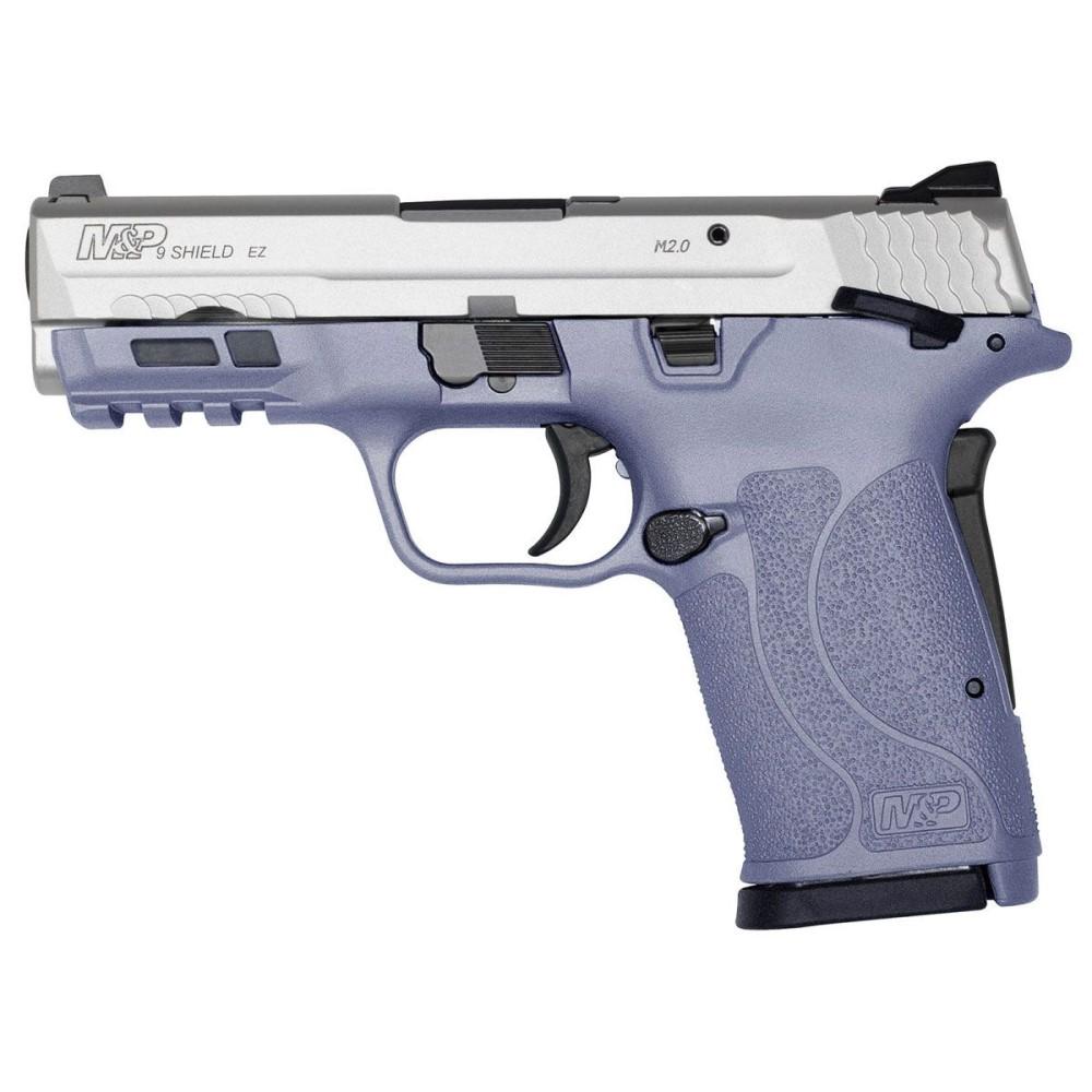 Smith & Wesson 13330U M&P 9 M2.0 Shield EZ 9mm 8rd 3.675" Orchid/Steel