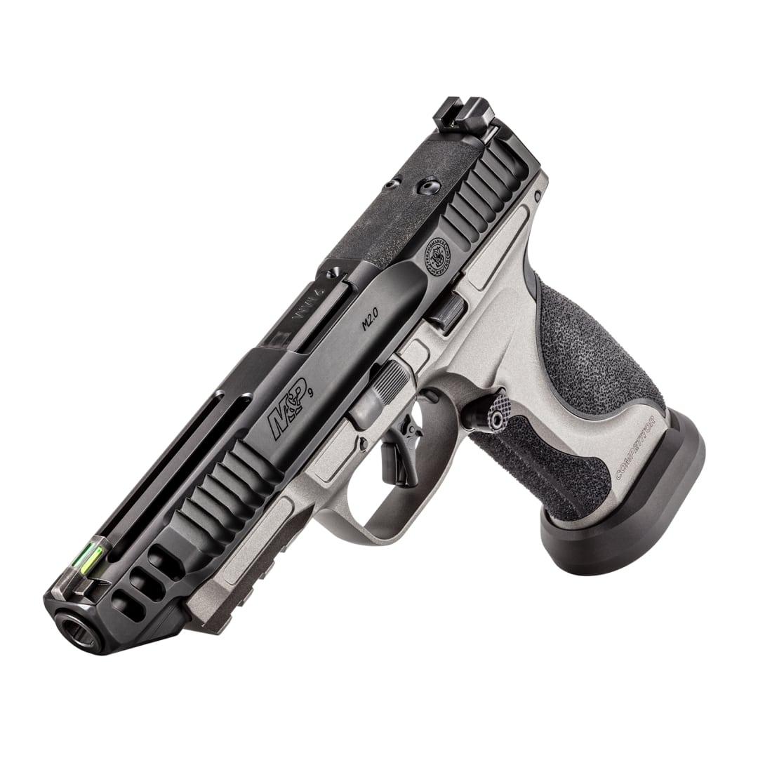 S&W M&P9 M2.0 Performance Center Competitor Handgun 9mm Luger 10rd Magazines(4) 5" Barrel 2-Tone Optic Ready view 3