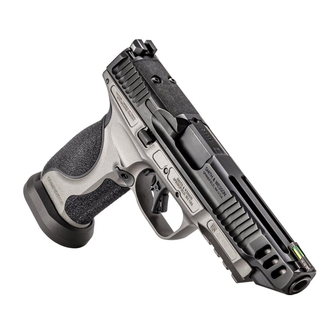 S&W M&P9 M2.0 Performance Center Competitor Handgun 9mm Luger 10rd Magazines(4) 5" Barrel 2-Tone Optic Ready view 2