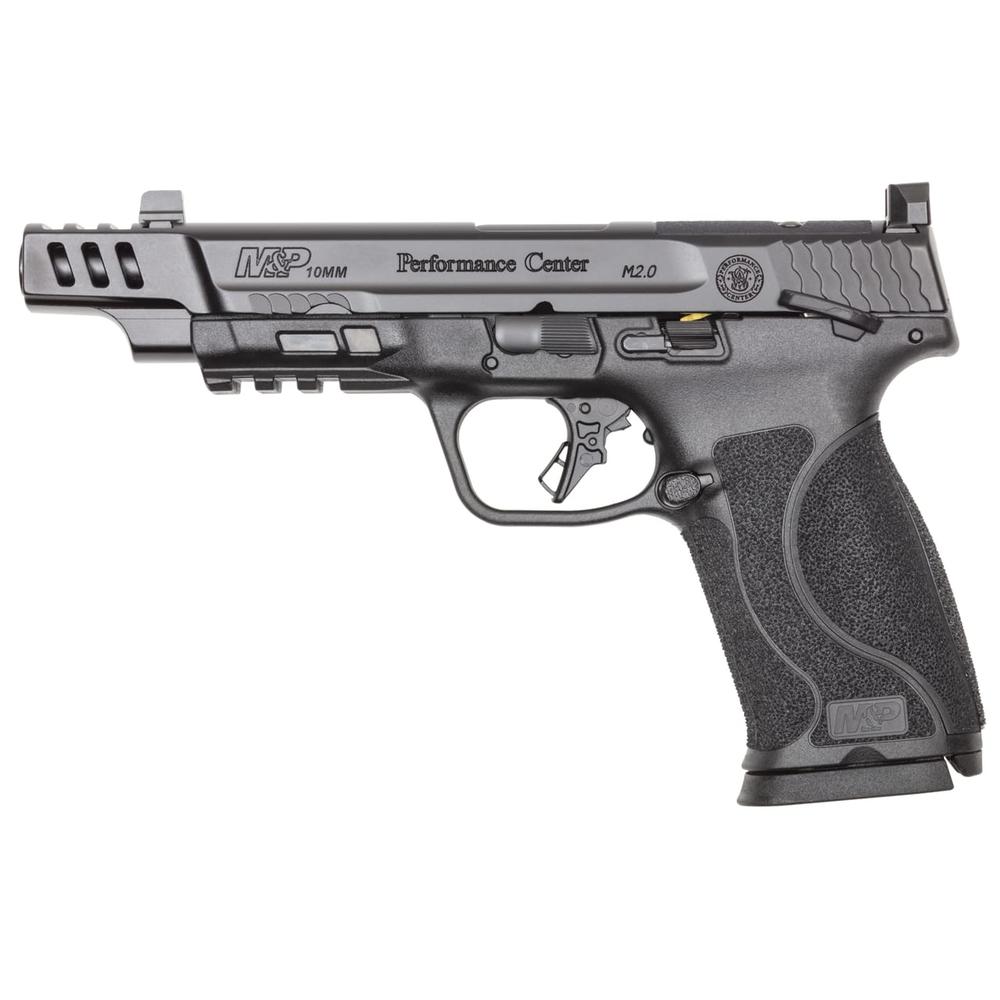 Smith & Wesson M&P PC 10mm M2.0 OR Compliant Handgun 10mm Auto 10rd Magazines(2) 5.6" Barrel Thumb Safety Black…