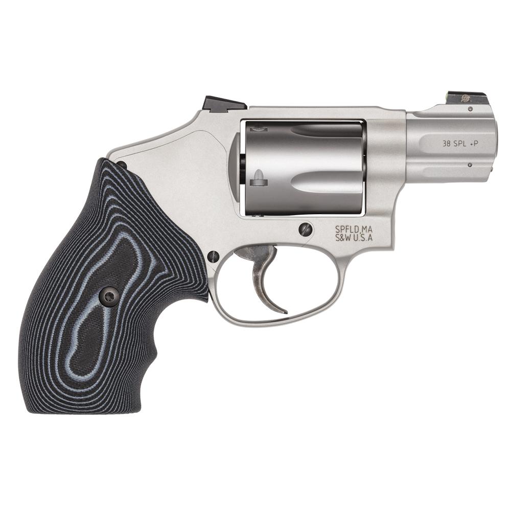 USED Smith & Wesson 642 J-Frame Handgun .38 S&W Spl 5rd Capacity 1.88 Barrel Silver with Black