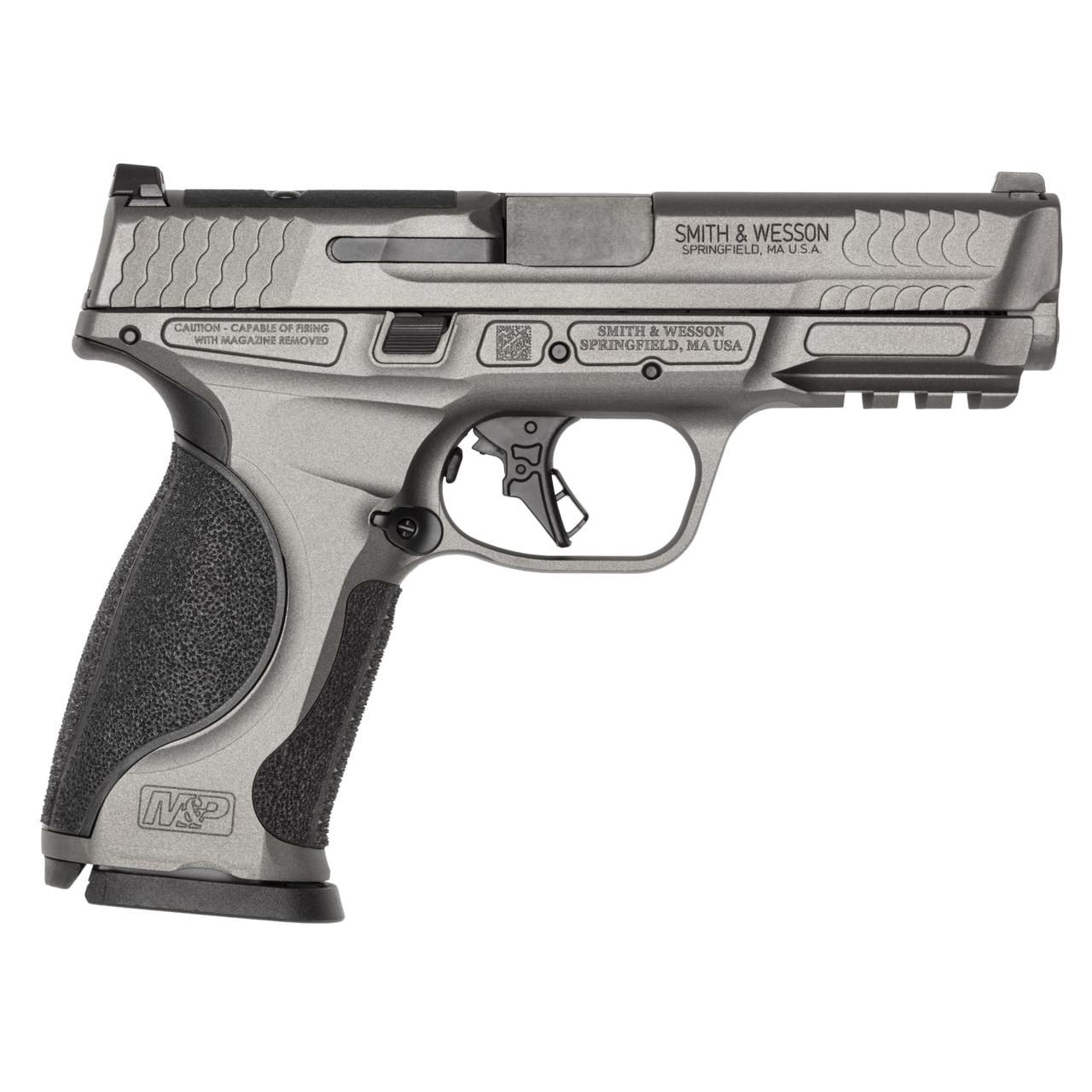 S&W M&P 40 M2.0 Metal Optic Ready Handgun .40 S&W 10RD Magazines(2) 4.22" Barrel No Safety Gray Finish