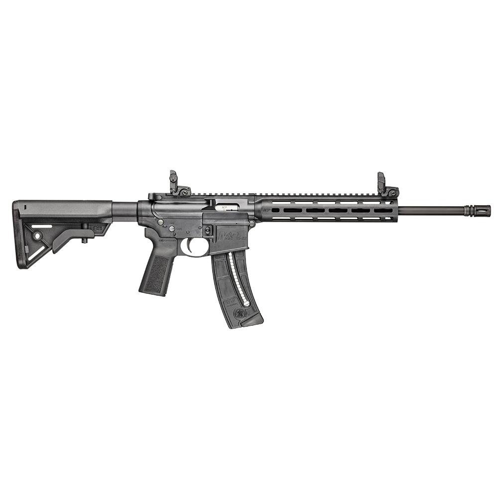 USED Smith & Wesson M&P 15-22 Sport Rifle .22 LR 25rd Magazine 16.5 Barrel MBUS Sight and B5 Grip