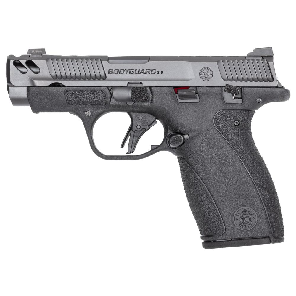 Smith & Wesson S&W PC Bodyguard 2.0 Carry Comp Handgun .380 Auto 10(1)&12(1)rd Magazines 3.1? Ported Barrel Manual…