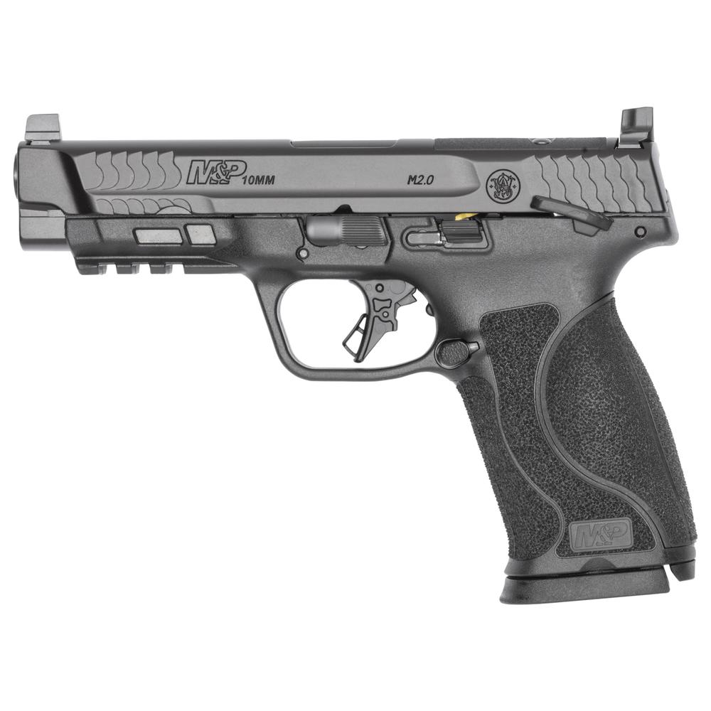 Smith & Wesson S&W M&P10mm Full Size Handgun 10mm Auto 10rd Magazines(2) 4.6" Barrel Thumb Safety Optic Ready CA…