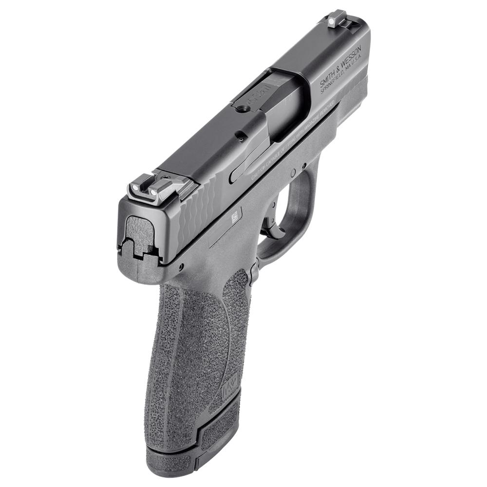 Smith & Wesson M&P 40 Shield M2.0 Handgun .40 S&W 7rd Magazine 3.1" Barrel Black No Thumb Safety