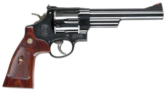 S&W Classics M29 .44 Rem Mag 6rd Capacity 6.5" Blued Barrel Wood Grips