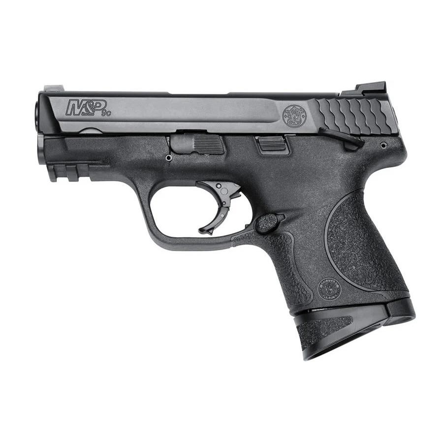 S&W M&P9C Handgun 9mm Luger 12rd Magazine 3.5 Barrel No Manual Safety Night Sights *USED*