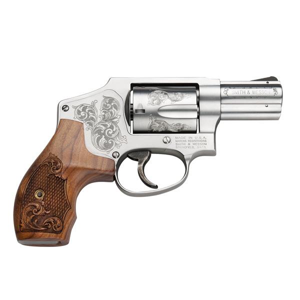 Smith & Wesson M640 .38/357MAG Sts 2-1/8" 5RND Mach.engraved Handgun
