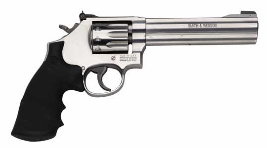 Smith & Wesson S&W M617 Handgun .22 LR 10rd Capacity 6" Barrel Stainless Satin Steel Finish