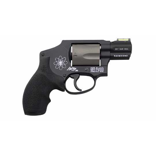 Smith & Wesson S&W Model 340 PD Handgun .357 Mag 5rd Capacity 1-7/8" Barrel Hi Viz Sights with Lock