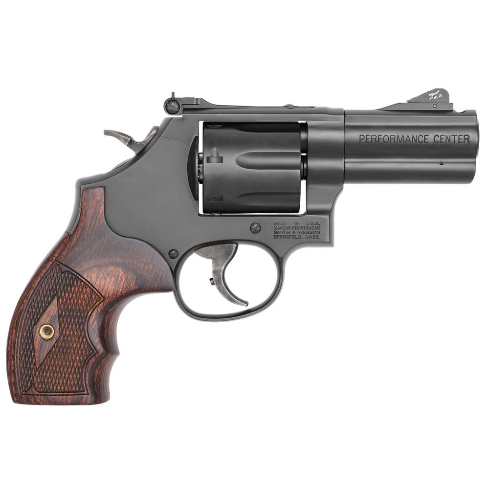Smith & Wesson S&W PC Model 586 L-Comp .357 Mag 7rd Capacity 3" Barrel Black Finish