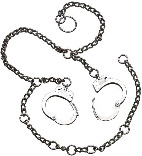 Smith & Wesson M1800 Belly Chain Handcuffs --img-0