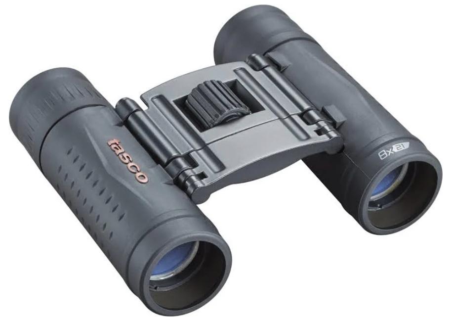 Tasco Essentials Binoculars 8x21mm Roof Prism Black Boxed Md: 165821-img-0