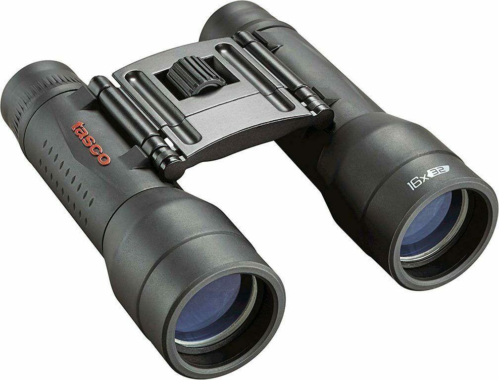 Tasco Essentials Roof Binocular 16x32mm Black MC Box-img-0