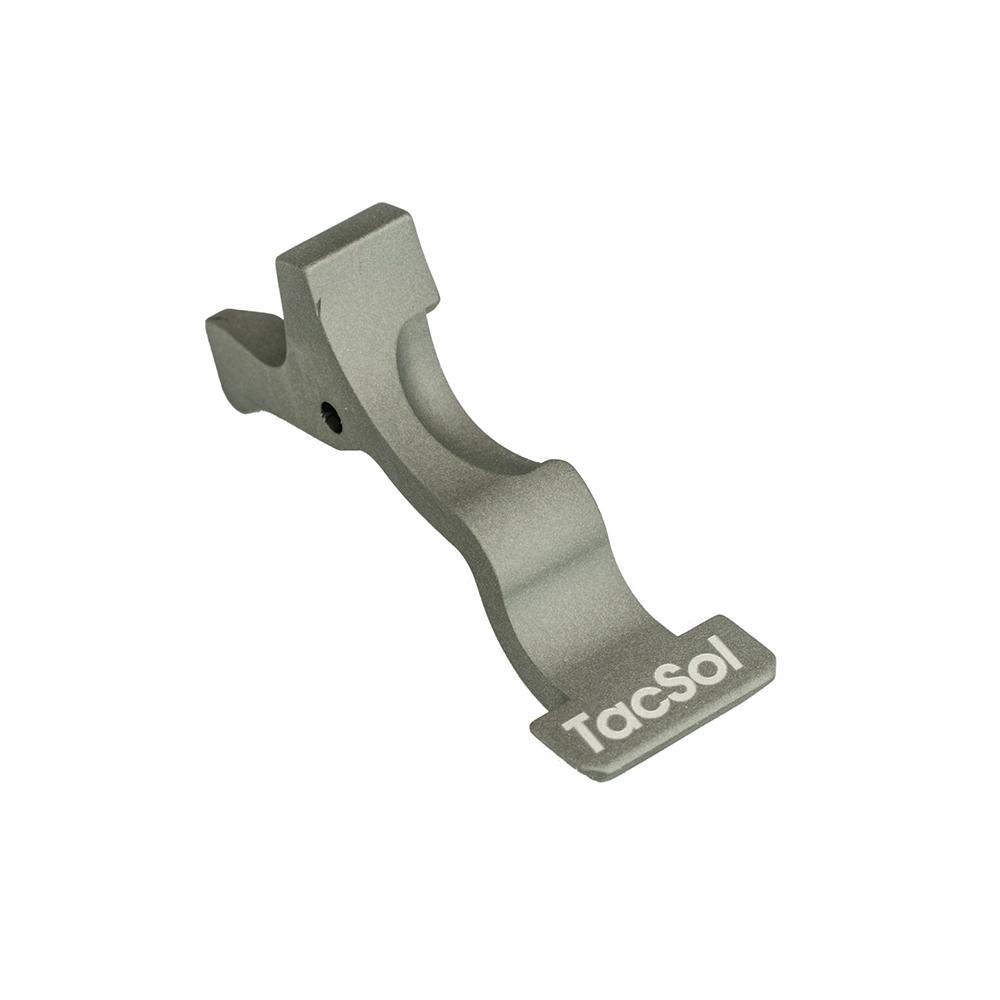 Tactical Solutions Performance Rifle Magazine Release for Ruger 10/22 and X-Ring Gun Metal Grey