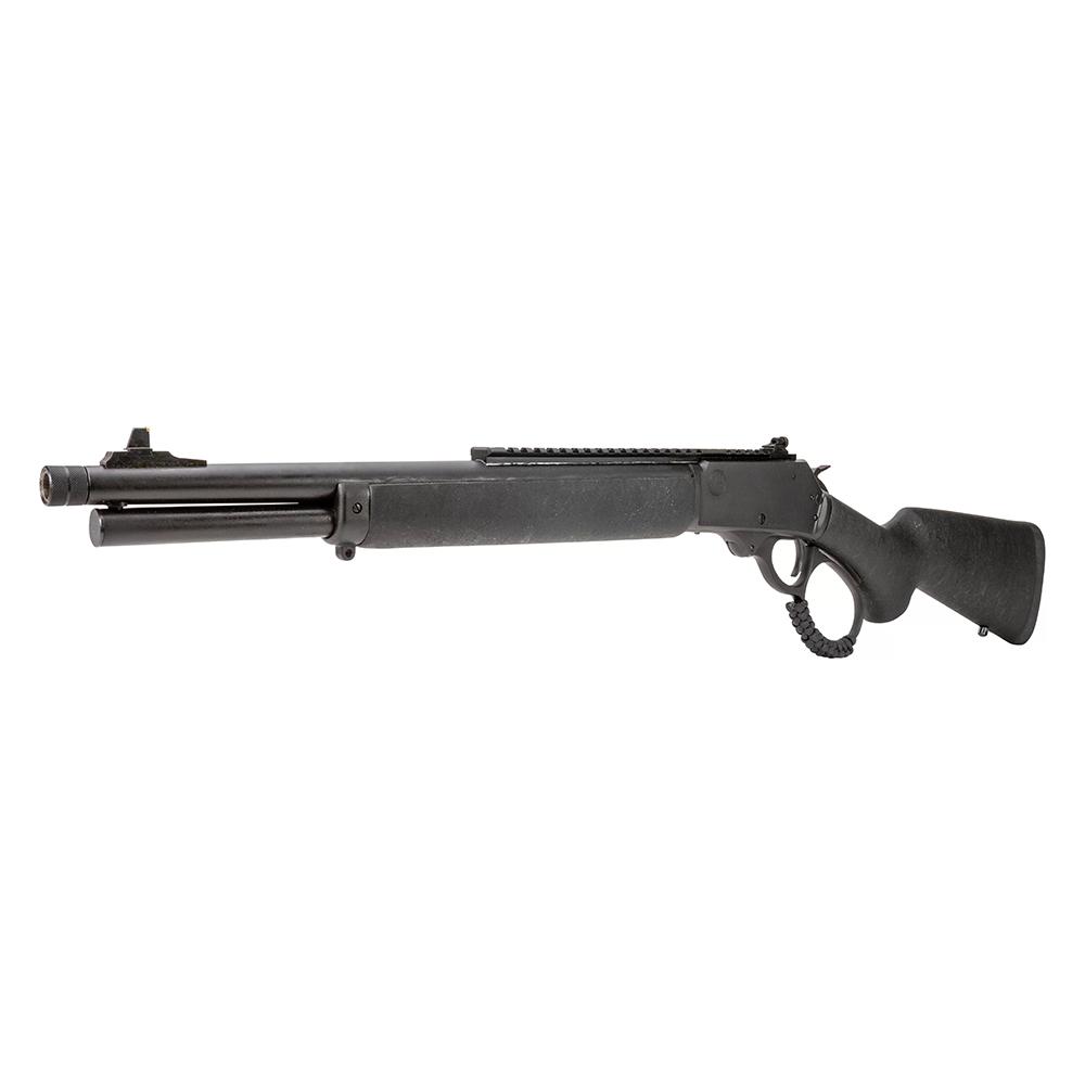 Rossi R95 Trapper Triple Black Lever Action Rifle 444 Marlin 5rd Capacity 16.5" Threaded Barrel Black Wood Stock