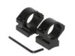 Talley Lightweight Alloy Scope Mount Combo - Black Anodized - 1" - Low Winchester 70 STD & Short