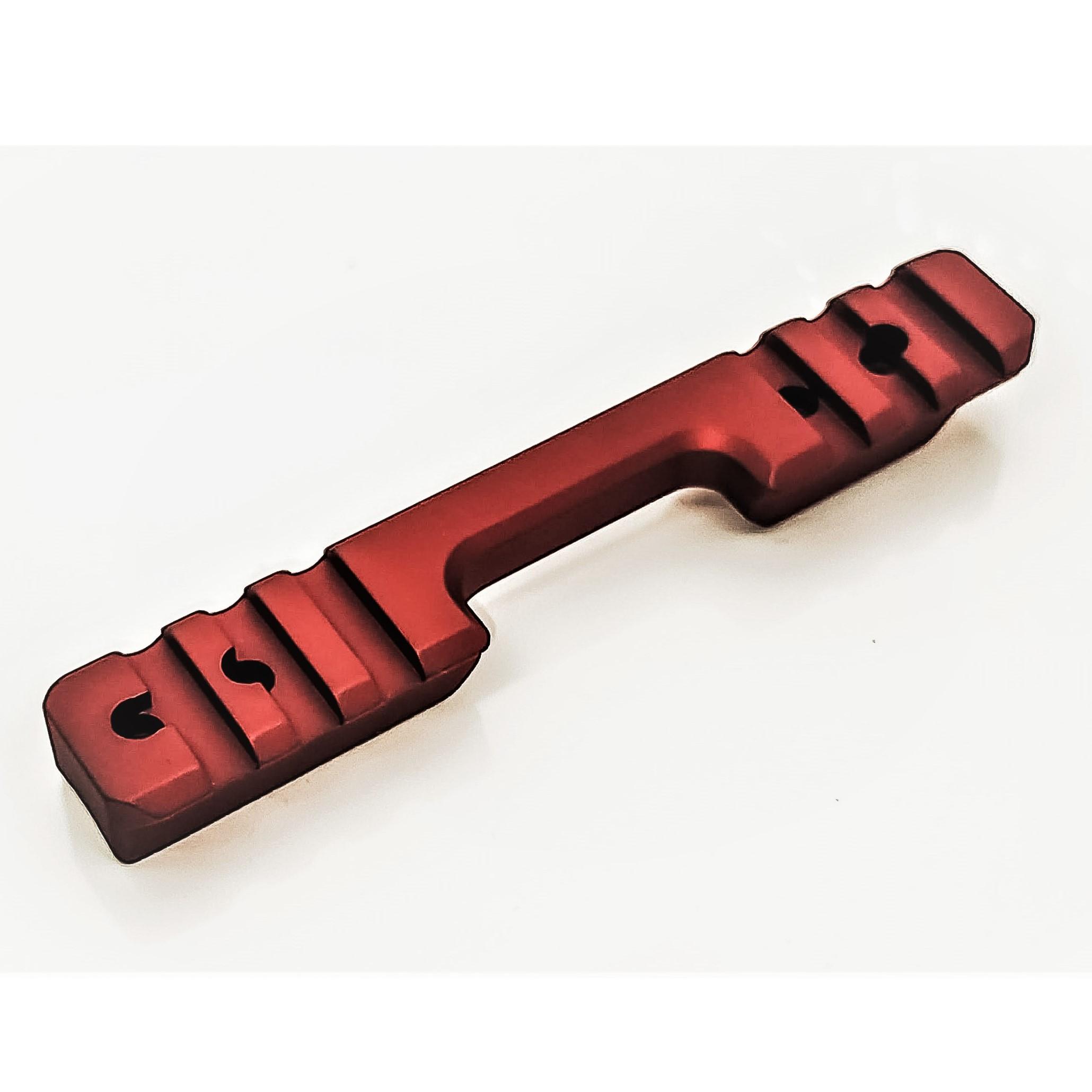 Talley Picatinny Base for Winchester Xpert 22 Rifles 20 MOA - RED Anodized-img-1