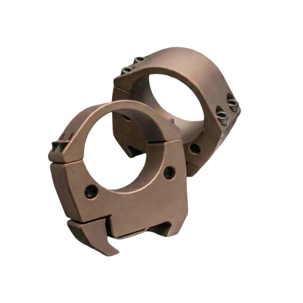 Talley Modern Sporting Scope Rings 30mm Medium FDE - Talley Mounting Systems