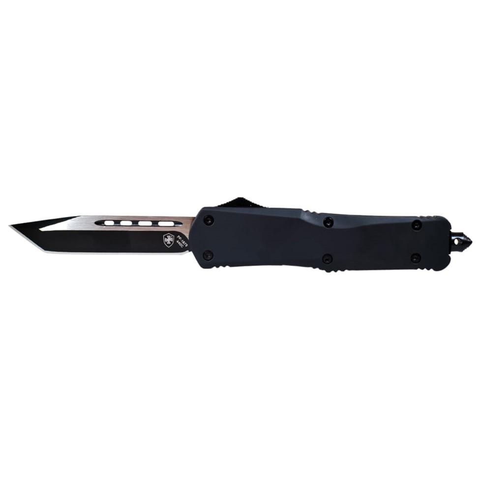 Templar Knife Large Black Rubber 3-1/2" Tanto Blade-img-1