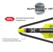 Pro Elite 400 Carbon Arrows 20" w/ Alpha-Nock HP .003" 36/pk