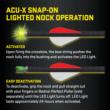 TENPOINT ACU-X LIGHTED CARBON ARROWS 20 .001