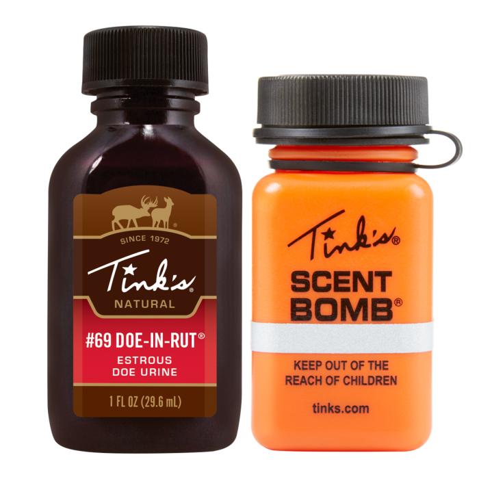 Dead Down Wind DBA Arcus Hunting Tink's #69 Plastic Squeeze Bottle w/Scent Bomb - 1oz