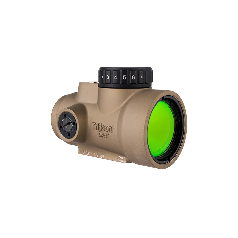 TrijiconInc. Trijicon MRO SD 1x25 Red Dot Sight w/ Adjustable LED 2.0 MOA Red Dot Coyote
