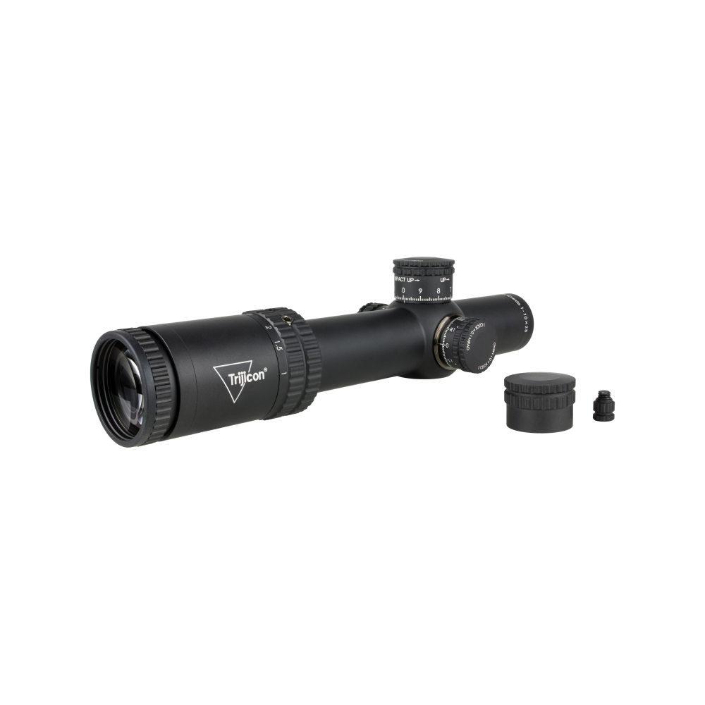 TrijiconInc. Trijicon Credo Rifle Scope 1-10x28mm 34mm FFP Segmented Circle Enhanced Illum. Black