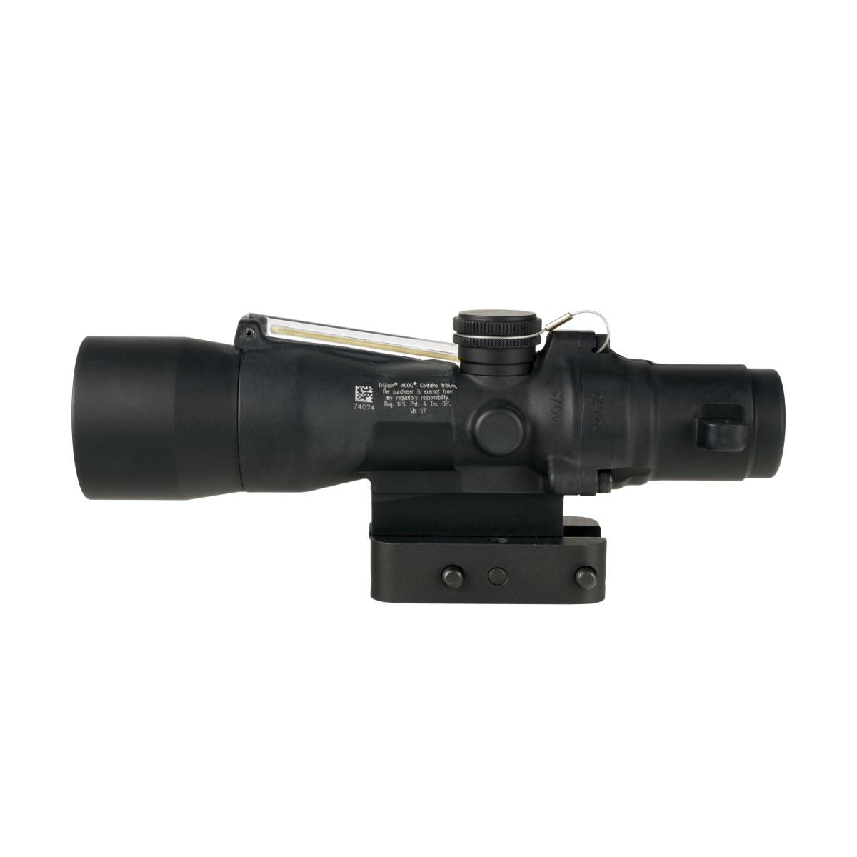 Trijicon 3x30 Compact ACOG Scope Amber Chevron 7.62x51mm/175gr. w/ Mount
