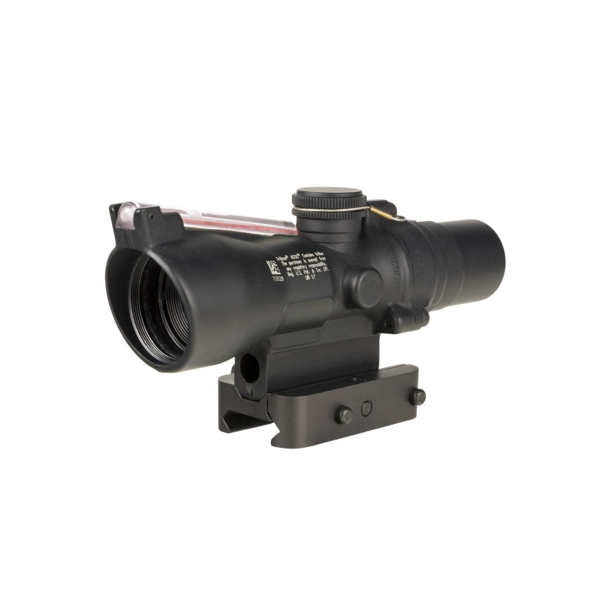 Trijicon Compact ACOG 2X20 Rifle Scope with Rtrtm 9MM PCC Reticle Illuminated Black W/ Mount