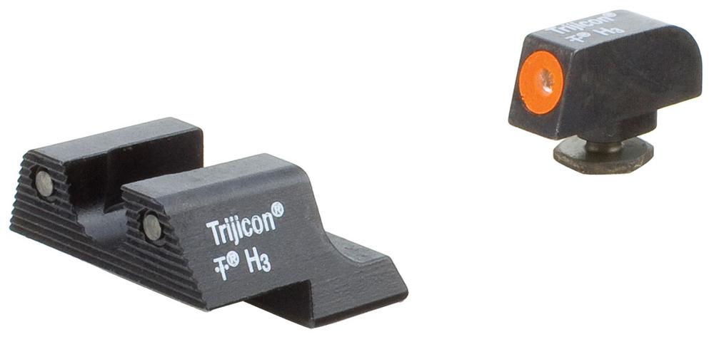 TrijiconInc. Trijicon HD Night Sight Set - Orange Front Outline for Glock Pistols 42 & 43