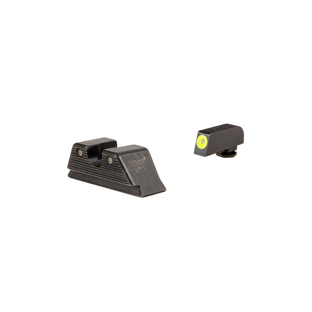 TrijiconInc. Trijicon HD Night Sight MOS fit rear Yellow front for Glock Models 17-39
