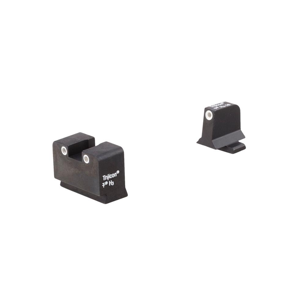 TrijiconInc. Trijicon Bright & Tough Suppressor Sight Set for Sig Saer 9mm/.357 SIG Green with White Front and Rear
