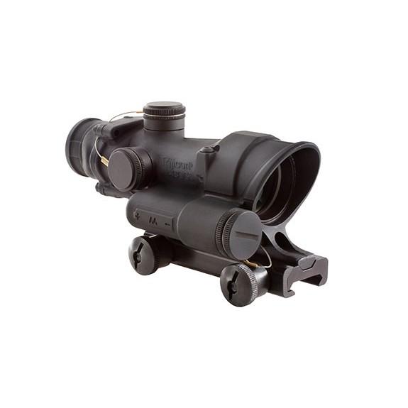 TrijiconInc. Trijicon 4x32mm ACOG LED Battery Illuminated Red LED .223 Chevron Reticle w TA51 Mount Centerfire Scope