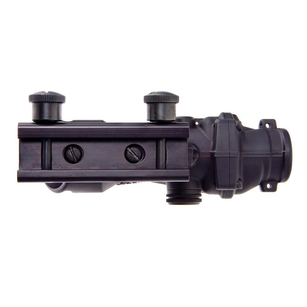 TrijiconInc. Trijicon ACOG BAC Rifle Scope with Sight 4x32mm Red Chevron .223 Matte with TA51 Mount