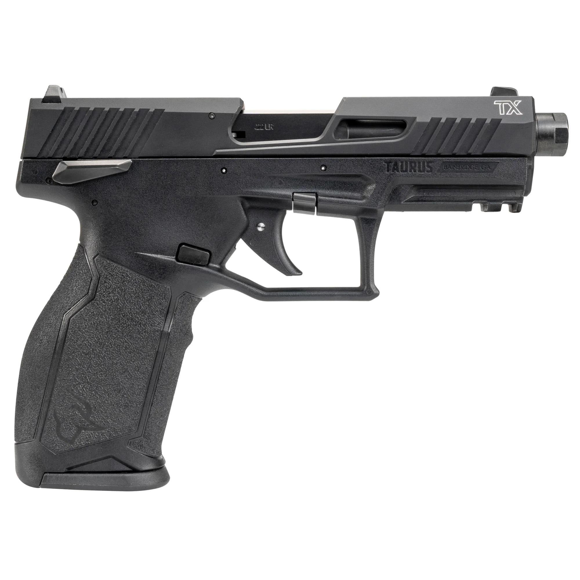Taurus TX22 Gen 2 Handgun .22 LR 16(3)&22(2)rd Magazines 4.1'' Black