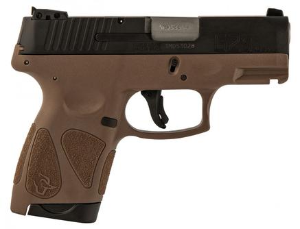 Taurus G2C Handgun 9mm 12rd Magazine 3.2" Black Slide/Brown 1-G2C931-12B-img-0